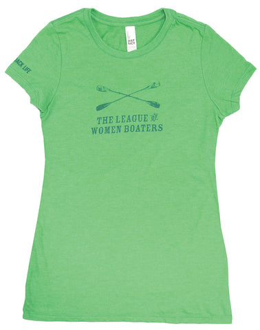 Green League of Women Boaters T-shirt