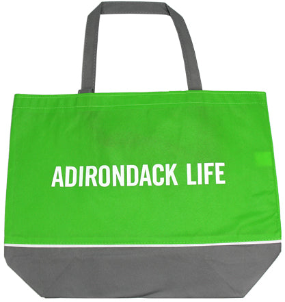 Lime Green Shopping Tote