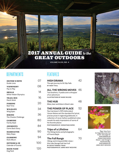 Adirondack Life Back Issue - Annual Guide 2017